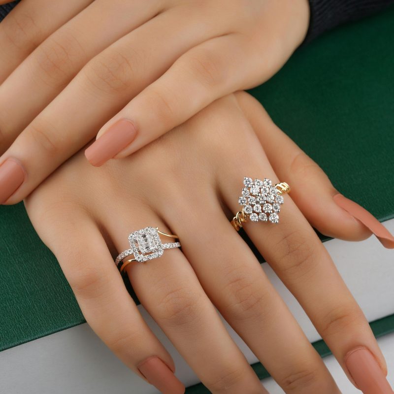 Royal Sparkle Ring Set