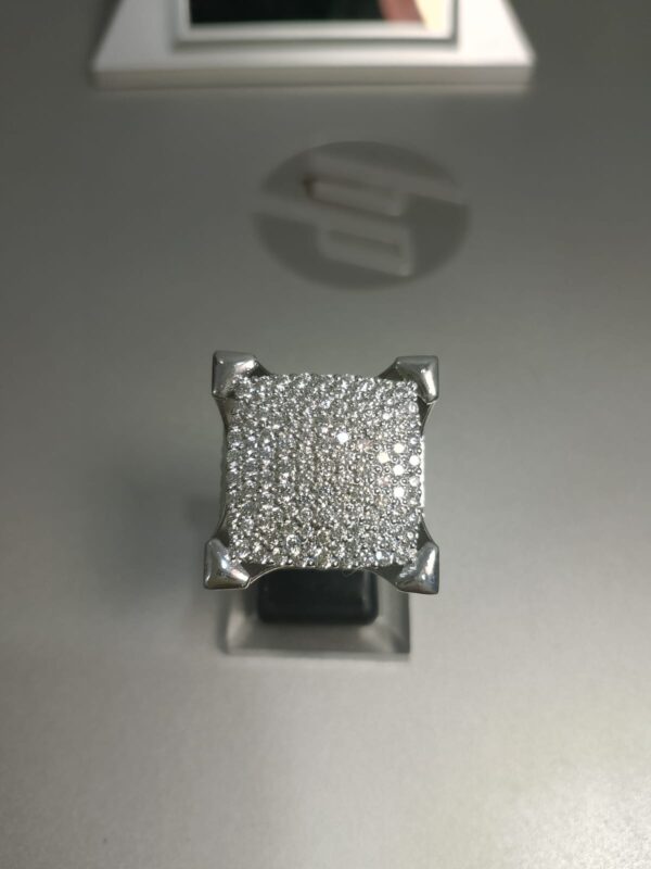 fully covered in CZ stones Micro Pave. 3