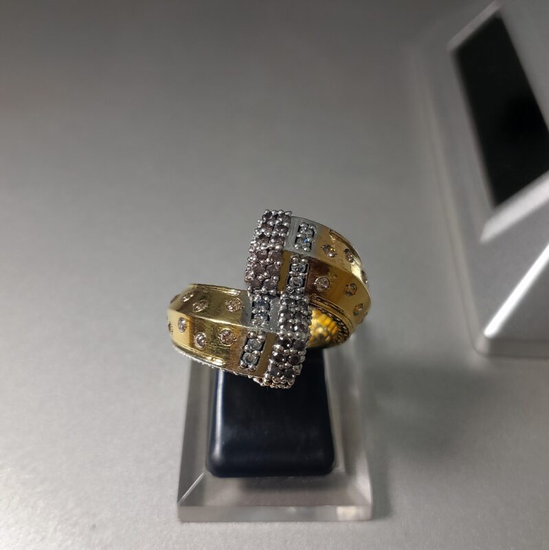 Sold at Auction Mellano Ring in gold plated