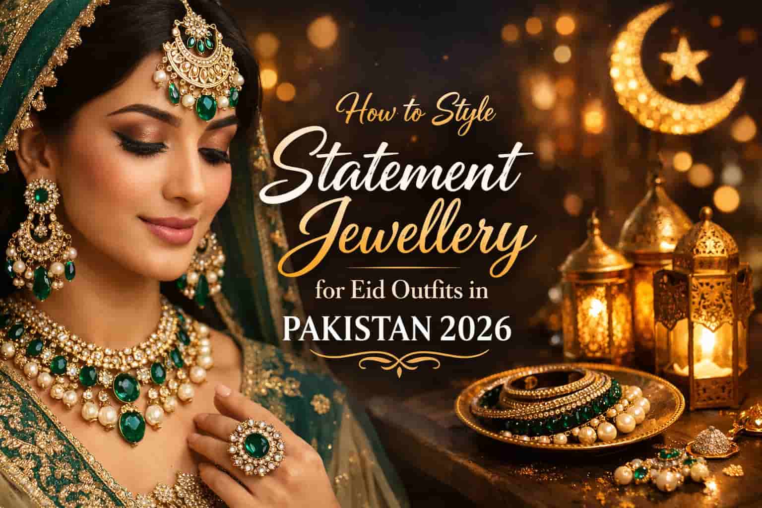 How to Style Statement Jewellery for Eid Outfits in Pakistan 2026