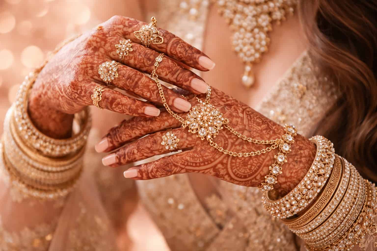 Mehndi Jewellery Ideas for Brides