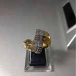 Mellano gold plated ring 925 Sterling Silver
