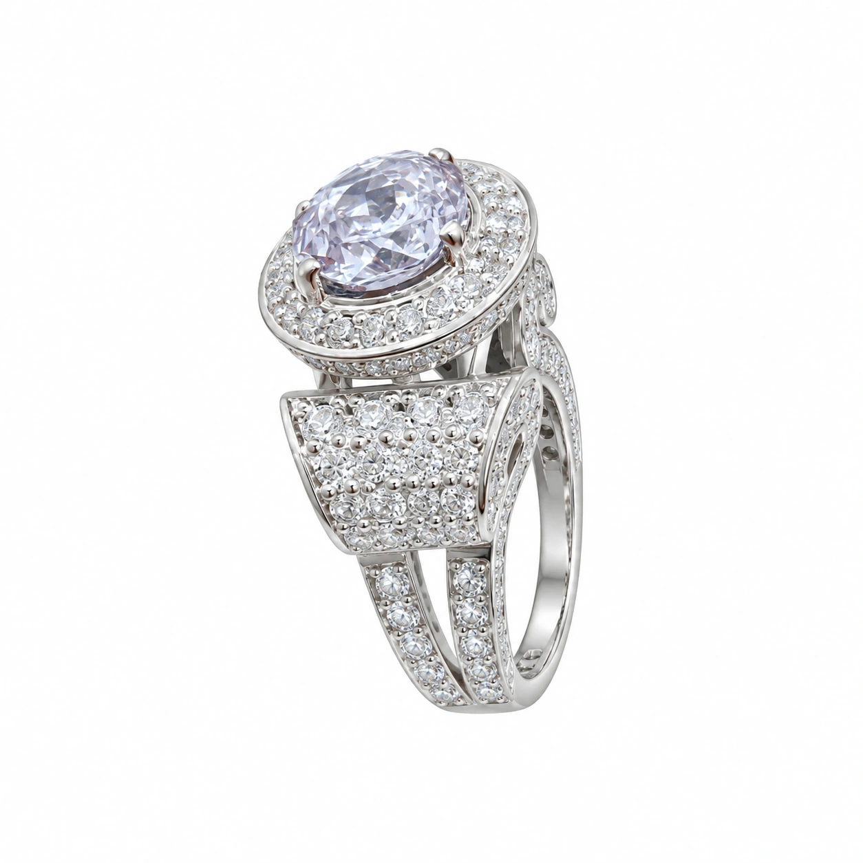 "rhodium white zircon classic halo ring zj rng 17015 main 1 925 silver jewelry Karachi". rhodium white zircon classic halo ring zj rng 17015 main 1