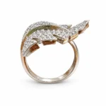 Feather – Silver and White High Quality Zircon – additional image 2