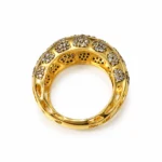 Wide Band – Gold and Green High Quality Zircon – additional image 2
